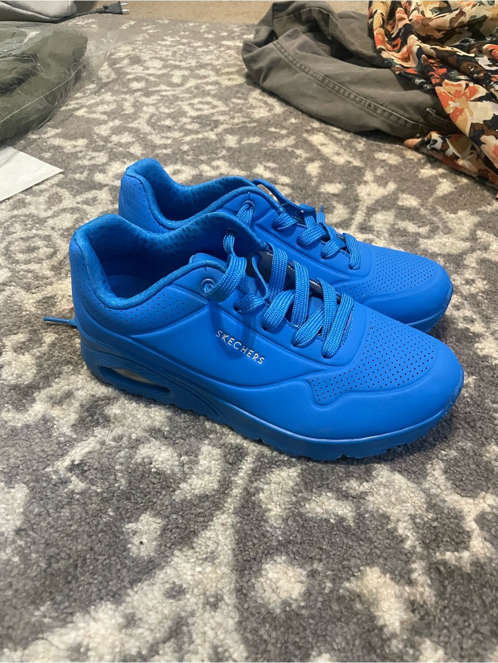 Skechers Electric Blue Women's Athletic Sneakers